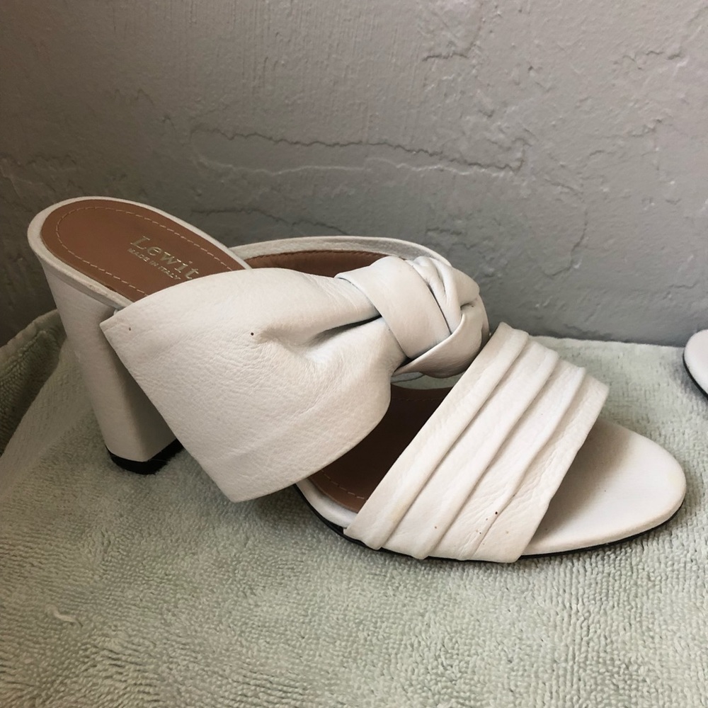 Lewit Rosa Knotted Bow Mule